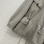 Женская джинсовая куртка Prada серого цвета, артикул 346796 — фото 5