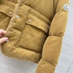 Женская куртка Moncler коричневого цвета, артикул 346809 — фото 4