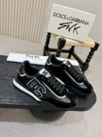 Мужские кроссовки Dolce Gabbana чёрного цвета, артикул 346832