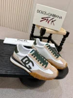 Мужские кроссовки Dolce Gabbana бежевого цвета, артикул 346833