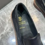Мужские лоферы Brunello Cucinelli чёрного цвета, артикул 346836 — фото 7