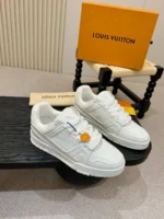 Мужские кеды Louis Vuitton белого цвета, артикул 346848