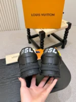 Мужские кеды Louis Vuitton чёрного цвета, артикул 346851 — фото 8