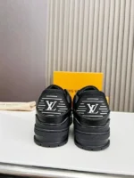 Мужские кеды Louis Vuitton чёрного цвета, артикул 346855 — фото 7