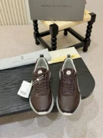 Мужские кроссовки Brunello Cucinelli коричневого цвета, артикул 346860 — фото 2