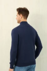 Мужской свитер Zegna тёмно-синего цвета, артикул 346909 — фото 3