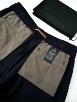 Мужской костюм Zegna тёмно-синего цвета, артикул 346913 — фото 8
