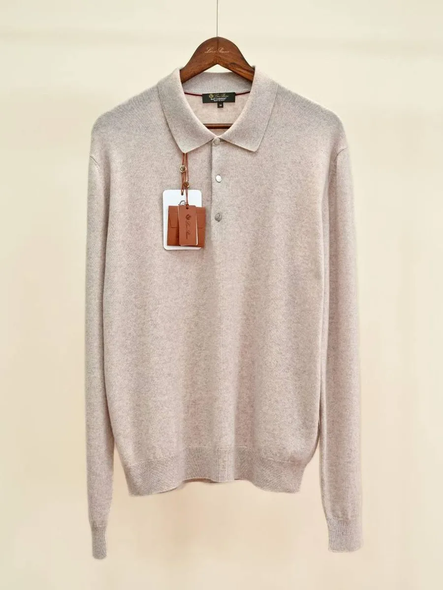 Поло с длинным рукавом LORO PIANA