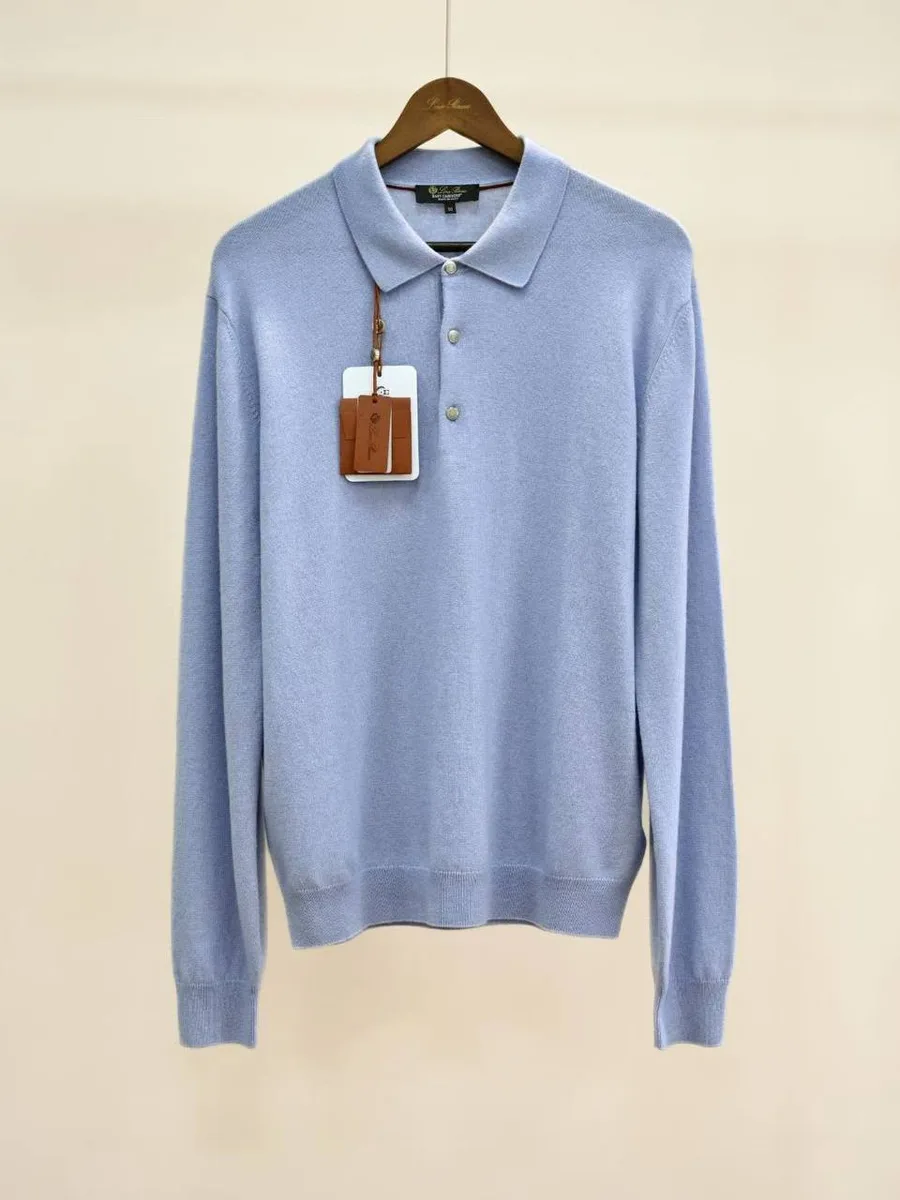 Поло с длинным рукавом LORO PIANA