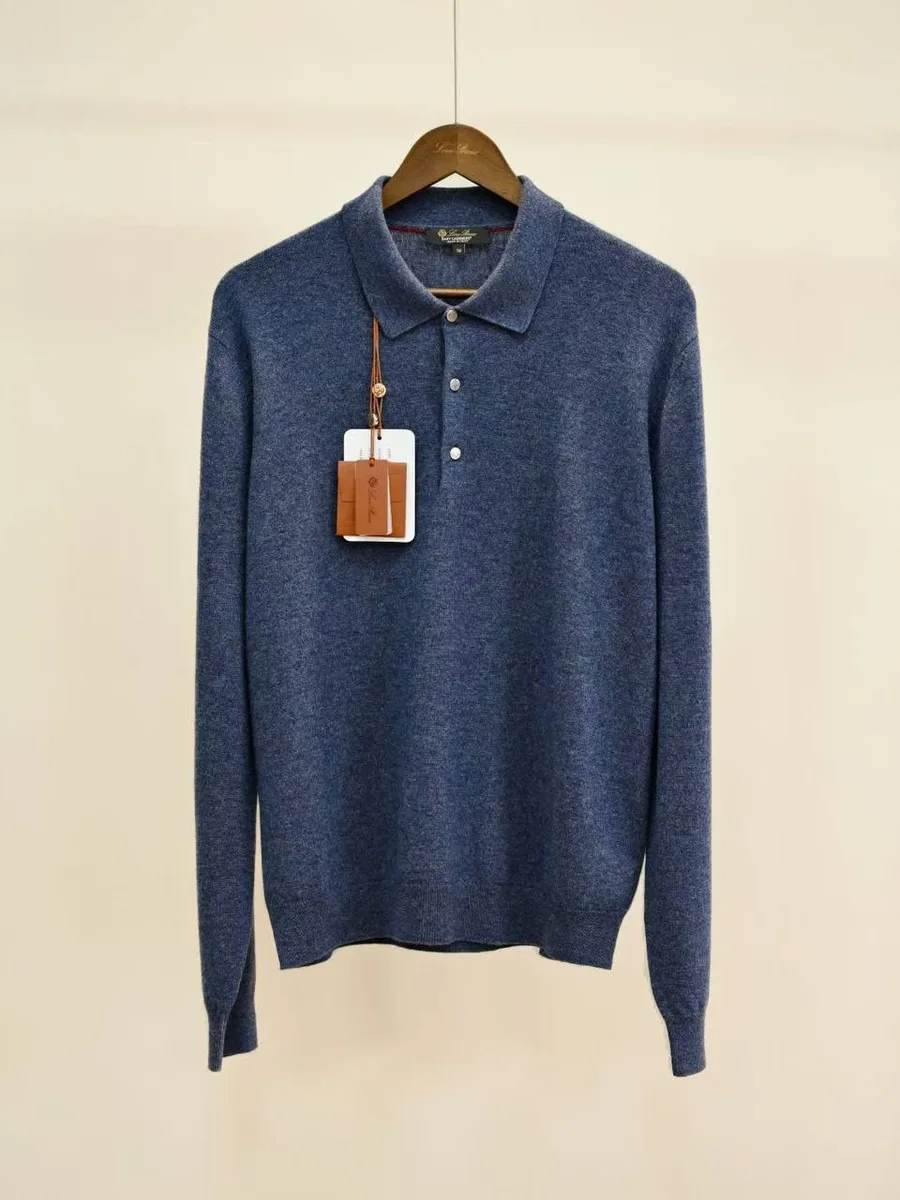 Поло с длинным рукавом LORO PIANA