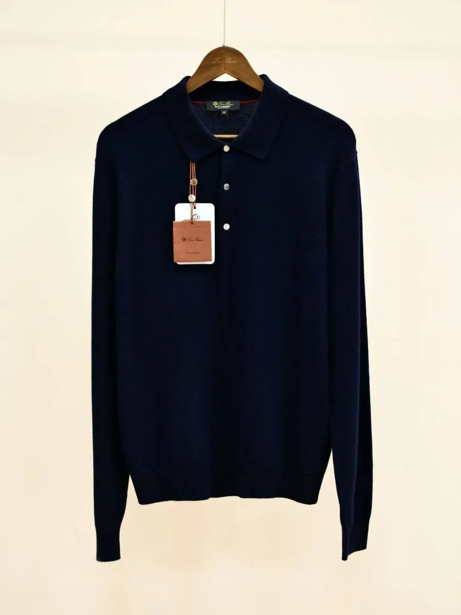 Поло с длинным рукавом LORO PIANA