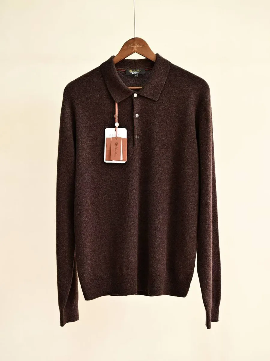 Поло с длинным рукавом LORO PIANA