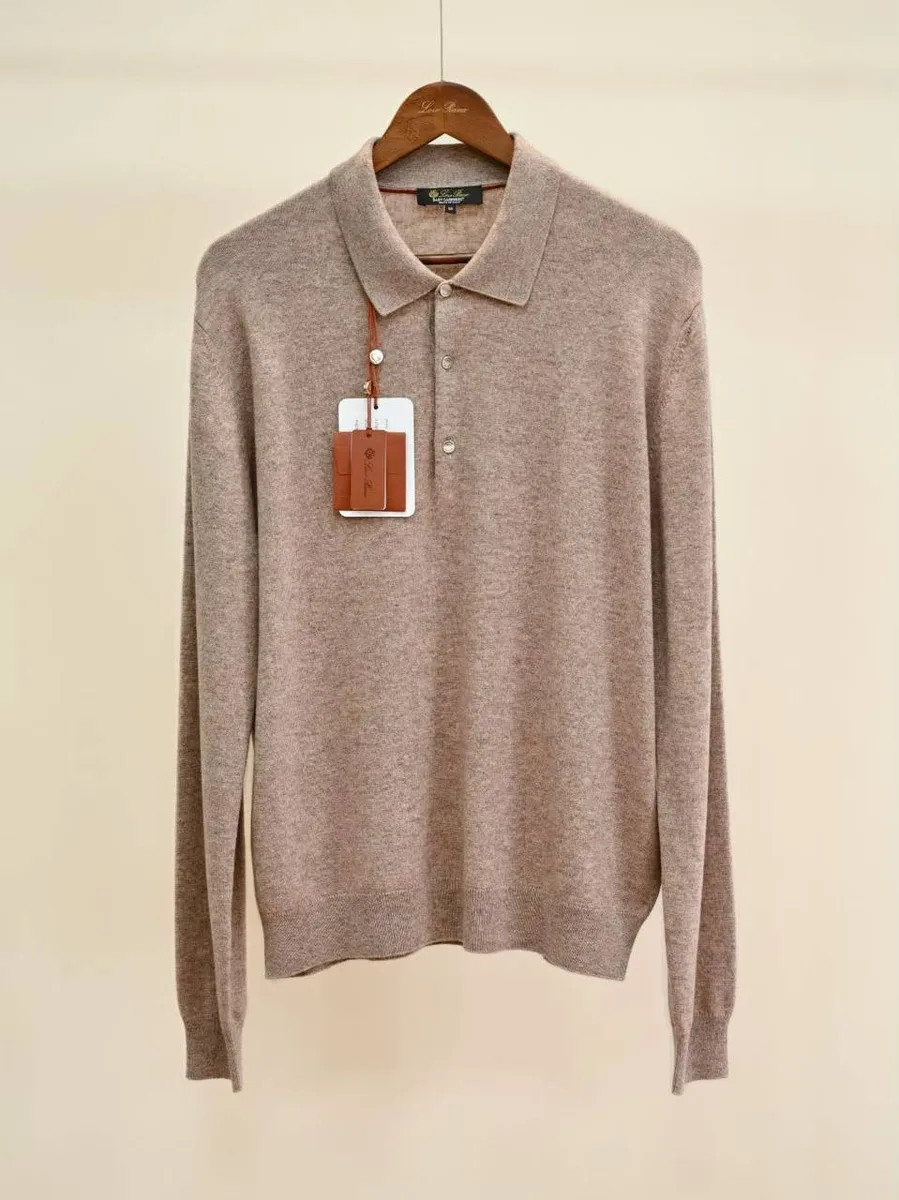 Поло с длинным рукавом LORO PIANA