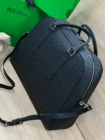 Мужской портфель Bottega Veneta тёмно-синего цвета, артикул 346966 — фото 3