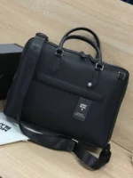 Мужской портфель MONTBLANC чёрного цвета, артикул 346971 — фото 2
