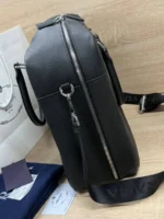 Мужской портфель Prada чёрного цвета, артикул 346973 — фото 6