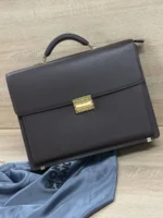 Мужской портфель MONTBLANC коричневого цвета, артикул 346982