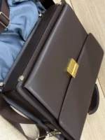 Мужской портфель MONTBLANC коричневого цвета, артикул 346982 — фото 4