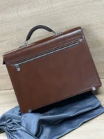 Мужской портфель MONTBLANC коричневого цвета, артикул 346983 — фото 2
