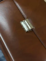 Мужской портфель MONTBLANC коричневого цвета, артикул 346983 — фото 7