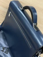 Мужской портфель MONTBLANC тёмно-синего цвета, артикул 346984 — фото 5