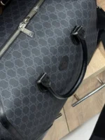 Мужская дорожная сумка Gucci чёрного цвета, артикул 346986 — фото 4
