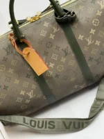 Мужская дорожная сумка Louis Vuitton цвета хаки, артикул 346988 — фото 5