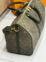 Мужская дорожная сумка Louis Vuitton цвета хаки, артикул 346988 — фото 6