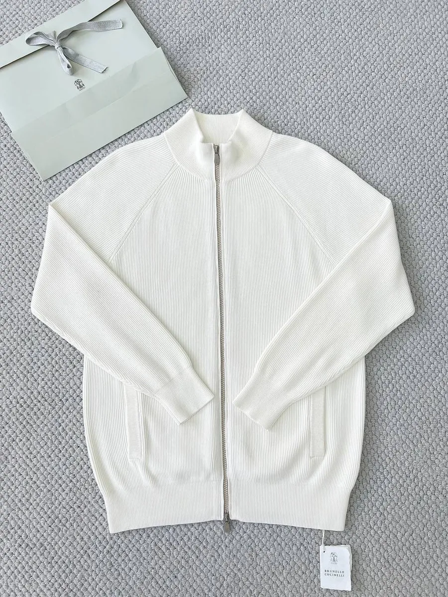 Кофта на молнии BRUNELLO CUCINELLI