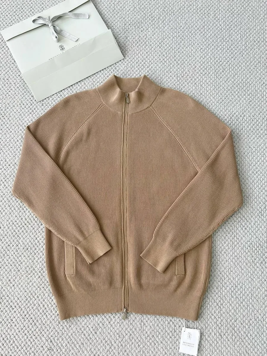 Кофта на молнии BRUNELLO CUCINELLI
