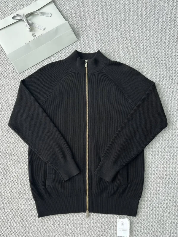 Кофта на молнии BRUNELLO CUCINELLI