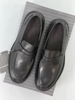Мужские лоферы Zegna чёрного цвета, артикул 347085 — фото 2