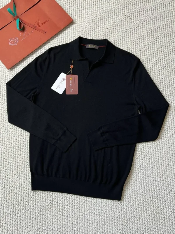 Поло с длинным рукавом LORO PIANA