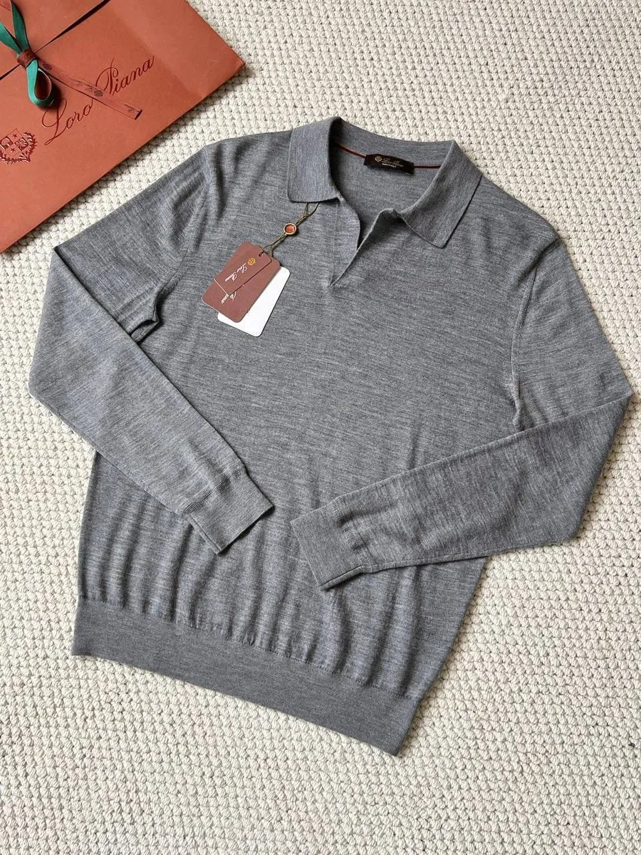Поло с длинным рукавом LORO PIANA