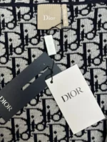 Мужская кофта на молнии Dior тёмно-синего цвета, артикул 347100 — фото 7