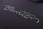 Мужское худи Louis Vuitton серого цвета, артикул 347116 — фото 3