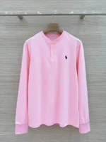Женский лонгслив Ralph Lauren розового цвета, артикул 347128