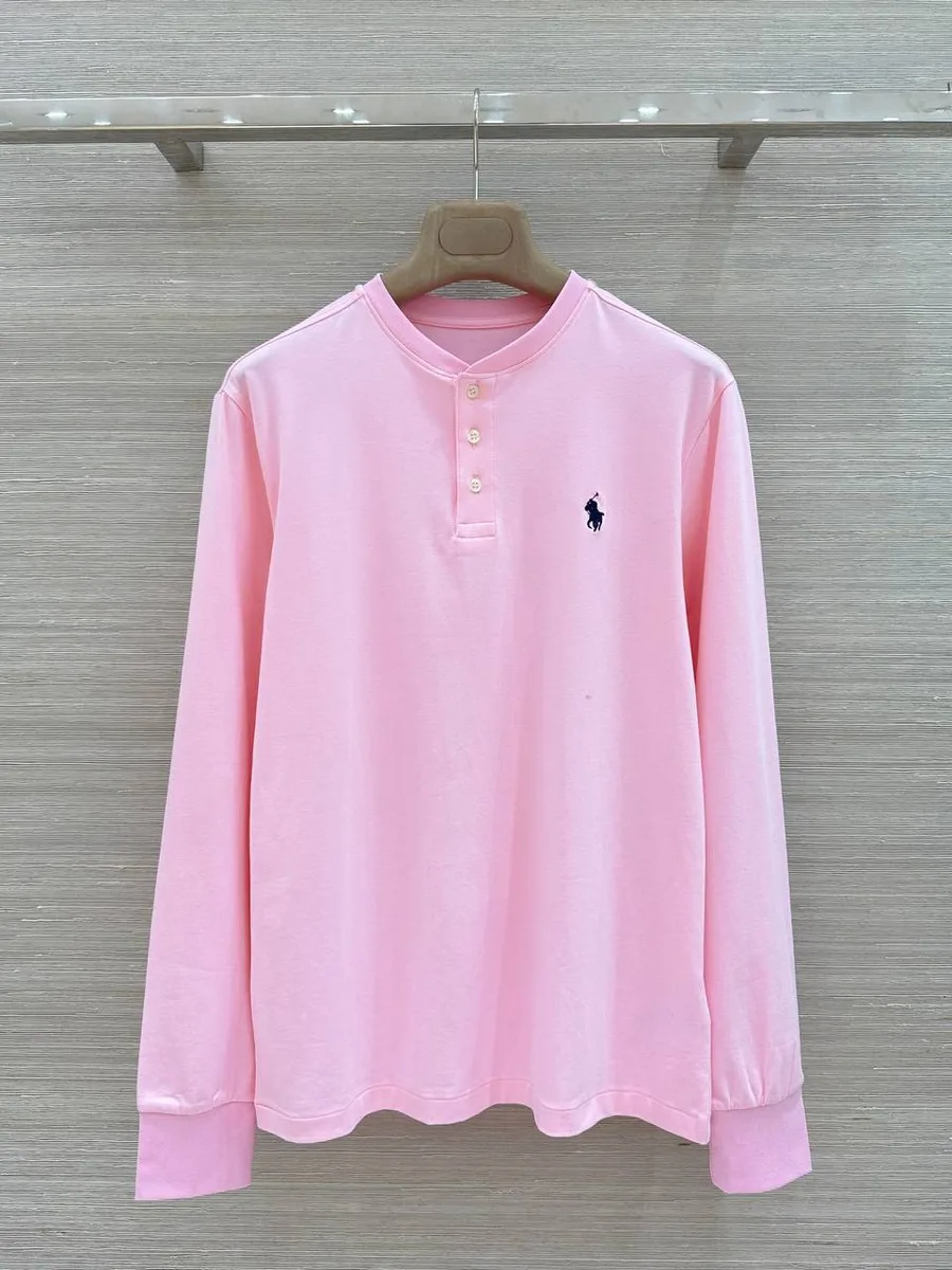 347128_1 Женский лонгслив Ralph Lauren розового цвета, артикул 347128