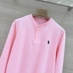 Женский лонгслив Ralph Lauren розового цвета, артикул 347128 — фото 3