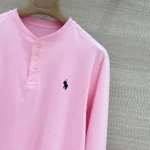 Женский лонгслив Ralph Lauren розового цвета, артикул 347128 — фото 4