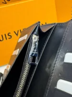 Мужское портмоне Louis Vuitton чёрного цвета, артикул 347132 — фото 4