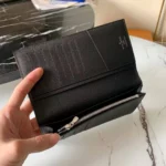 Мужское портмоне Louis Vuitton чёрного цвета, артикул 347133 — фото 5