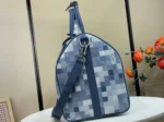 Мужская дорожная сумка Louis Vuitton синего цвета, артикул 347135 — фото 3