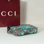 Мужская сумка мессенджер Gucci голубого цвета, артикул 347143 — фото 4