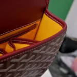 Мужская сумка мессенджер Goyard бордового цвета, артикул 347144 — фото 5