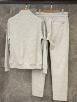 Мужской спортивный костюм Kiton серого цвета, артикул 347164 — фото 2