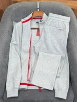 Мужской спортивный костюм Kiton серого цвета, артикул 347164 — фото 3