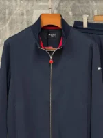 Мужской спортивный костюм Kiton тёмно-синего цвета, артикул 347165 — фото 4