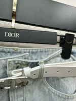 Женские джинсы Dior голубого цвета, артикул 347202 — фото 8