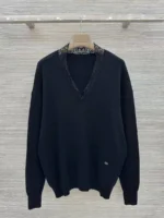 Женский свитер Dior чёрного цвета, артикул 347207